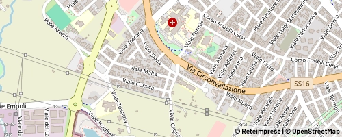 Mappa Riccione