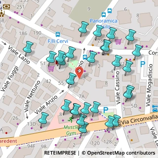 Mappa Piazzale Igino Righetti, 47838 Riccione RN, Italia (0.07286)