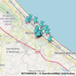 Mappa Piazzale Igino Righetti, 47838 Riccione RN, Italia (0.88571)