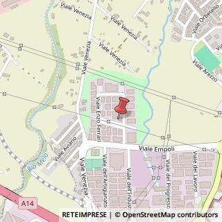 Mappa Via dell'Economia, 4, 47838 Riccione, Rimini (Emilia Romagna)