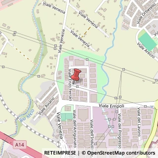 Mappa Viale dell'Economia, 7, 47838 Riccione, Rimini (Emilia Romagna)