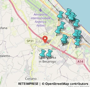 Mappa Viale Sondrio, 47838 Riccione RN, Italia (2.339)