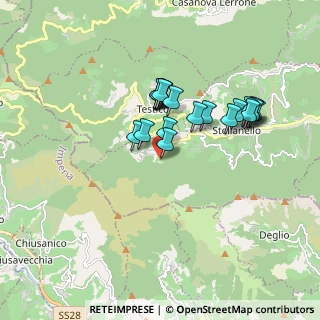 Mappa Località Berghi, 17020 Stellanello SV, Italia (1.50952)
