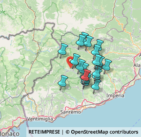 Mappa SP 52, 18010 Molini di Triora IM (10.0315)