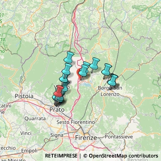 Mappa Via Pian della Fonda, 50031 Barberino di Mugello FI, Italia (10.9075)