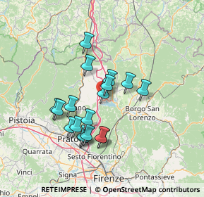 Mappa Via della Colombaia, 50031 Barberino di Mugello FI, Italia (12.11778)