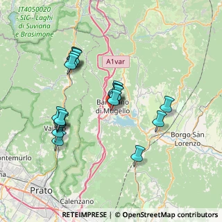 Mappa Via A. Vespucci, 50031 Barberino di Mugello FI, Italia (7.00263)