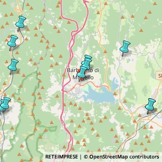 Mappa Via A. Vespucci, 50031 Barberino di Mugello FI, Italia (6.09091)