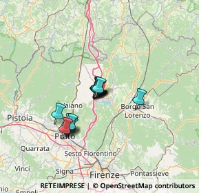 Mappa Via A. Vespucci, 50031 Barberino di Mugello FI, Italia (8.58733)