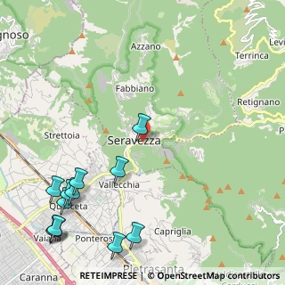 Mappa Via Gino Lombardi, 55047 Seravezza LU, Italia (3.09833)