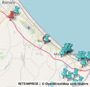 Mappa Viale Circonvallazione, 47924 Rimini RN, Italia (6.358)
