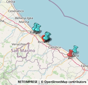 Mappa Viale Circonvallazione, 47924 Rimini RN, Italia (7.88)