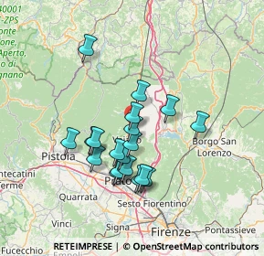 Mappa Via G. di Vittorio 20 - Frazione Carmignanello Cantagallo Prato, 59025 Cantagallo PO, Italia (12.00263)