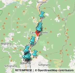 Mappa Via G. di Vittorio 20 - Frazione Carmignanello Cantagallo Prato, 59025 Cantagallo PO, Italia (1.9595)