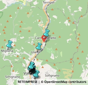 Mappa Via G. di Vittorio 20 - Frazione Carmignanello Cantagallo Prato, 59025 Cantagallo PO, Italia (2.8725)