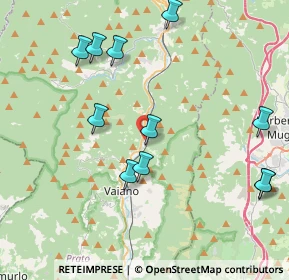 Mappa Via G. di Vittorio 20 - Frazione Carmignanello Cantagallo Prato, 59025 Cantagallo PO, Italia (4.56909)