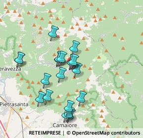 Mappa Via Renzo Sberna, 55040 Stazzema LU, Italia (3.3935)