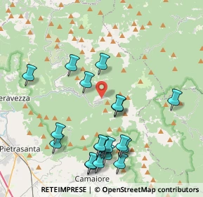 Mappa Via Renzo Sberna, 55040 Stazzema LU, Italia (4.518)