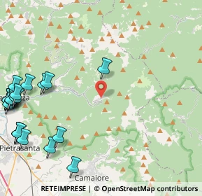Mappa Via Renzo Sberna, 55040 Stazzema LU, Italia (6.5965)