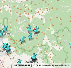 Mappa Via Renzo Sberna, 55040 Stazzema LU, Italia (5.925)