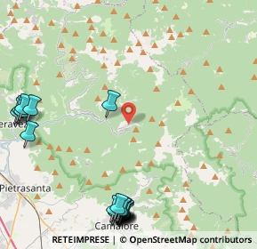 Mappa Via Renzo Sberna, 55040 Stazzema LU, Italia (6.165)