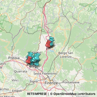 Mappa Via della Lora, 50031 Barberino di Mugello FI, Italia (13.11933)