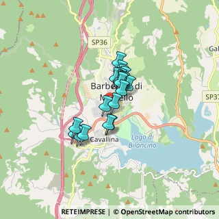 Mappa Via del Castellare, 50031 Barberino di Mugello FI, Italia (1.0585)