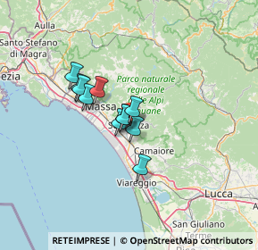 Mappa Via Guglielmo Marconi, 55040 Seravezza LU, Italia (8.72909)