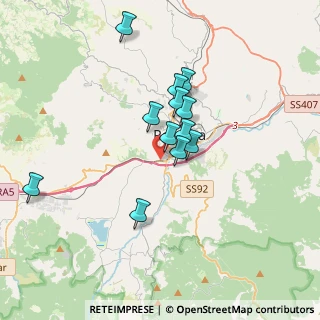 Mappa Via Centomani, 85100 Potenza PZ, Italia (3.09167)