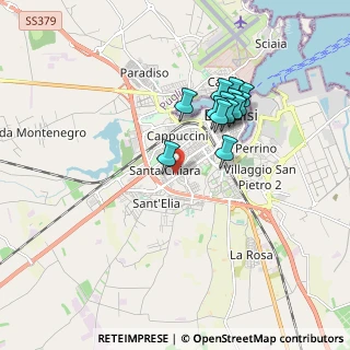 Mappa Via Palmiro Togliatti, 72100 Brindisi BR, Italia (1.65923)