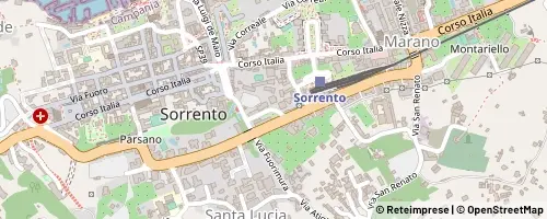 Mappa Sorrento
