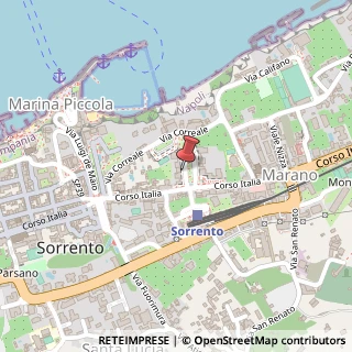 Mappa Piazza Angelina Lauro, 10, 80067 Sorrento, Napoli (Campania)