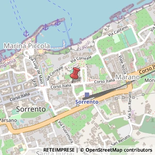 Mappa Corso Italia, 206, 80067 Sorrento, Napoli (Campania)