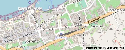 Mappa Sorrento