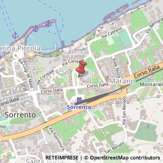 Mappa Piazza Lauro Angelina, 47, 80067 Sorrento, Napoli (Campania)