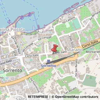 Mappa Corso Italia, 261, 80067 Sorrento, Napoli (Campania)
