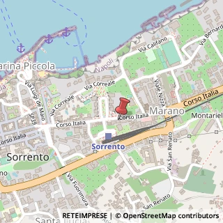 Mappa Corso Italia, 80067 Sorrento NA, Italia, 80067 Sorrento, Napoli (Campania)