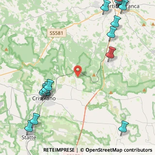 Mappa STRADA PROVINCIALE 49 KM. 10+750, 74012 Crispiano TA, Italia (7.6065)