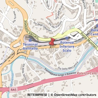Mappa Viale del Basento, 85100 Potenza PZ, Italia, 85100 Potenza, Potenza (Basilicata)