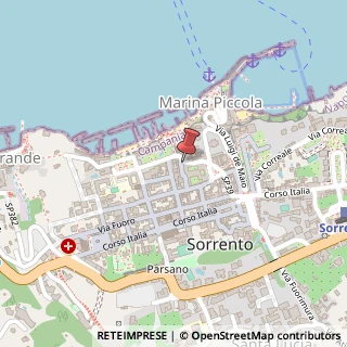 Mappa Via San Francesco, 20, 80067 Massa Lubrense, Napoli (Campania)