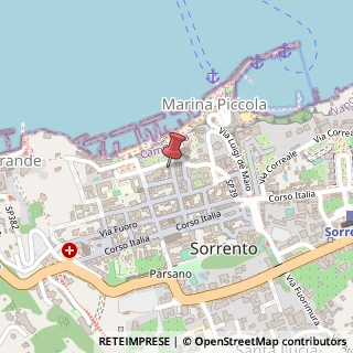Mappa Via Padre Reginaldo Giuliani, 24, 80067 Sorrento, Napoli (Campania)