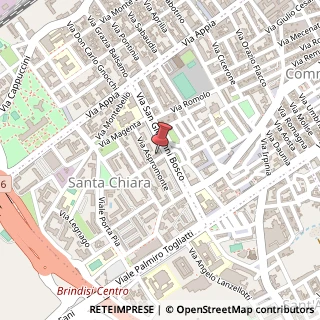 Mappa Via Solferino, 23, 72100 Brindisi, Brindisi (Puglia)