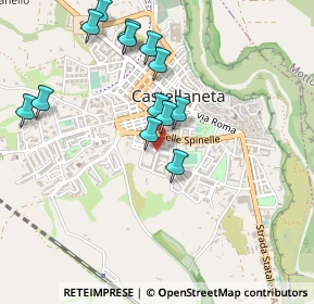 Mappa Via Bruxelles, 74011 Castellaneta TA, Italia (0.51538)
