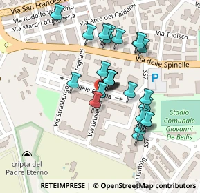 Mappa Via Bruxelles, 74011 Castellaneta TA, Italia (0.08148)