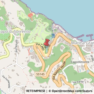 Mappa Via Capo, 4,  Sorrento, Napoli (Campania)