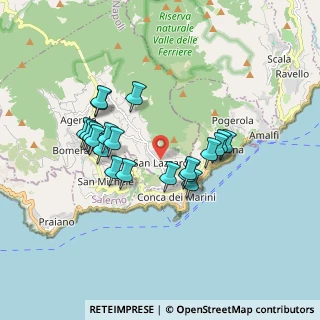 Mappa Via Roberto Bracco, 80051 Agerola NA, Italia (1.68)