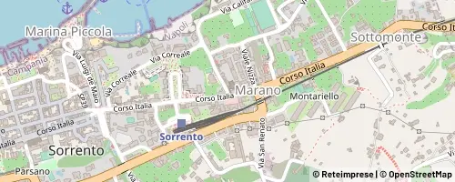 Mappa Sorrento