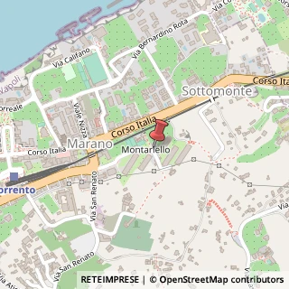 Mappa Viale Montariello, 6, 80067 Sorrento, Napoli (Campania)