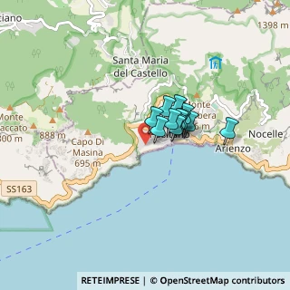 Mappa Via Fornillo, 84017 Positano SA, Italia (0.5025)