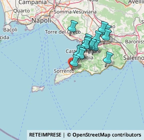 Mappa Via Rivolo San Liborio, 80063 Piano di Sorrento NA, Italia (11.45933)